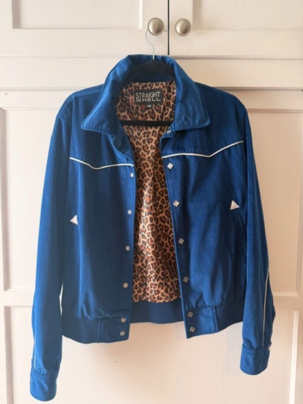 Blue Velvet Jacket